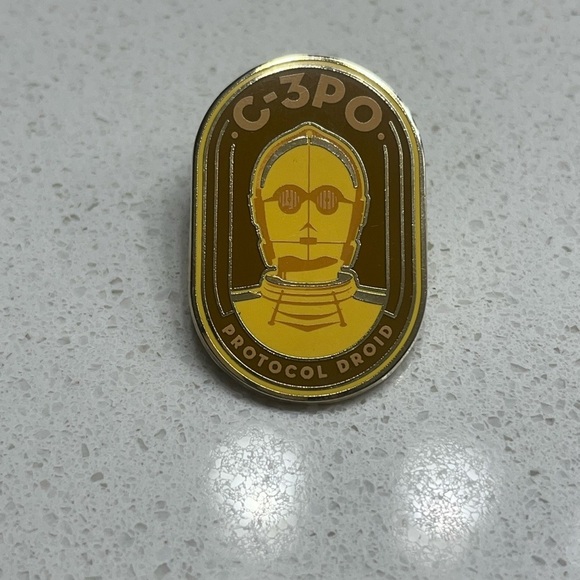 Disney Other - Disney Gold and Brown C-3PO Jewelry Accessory